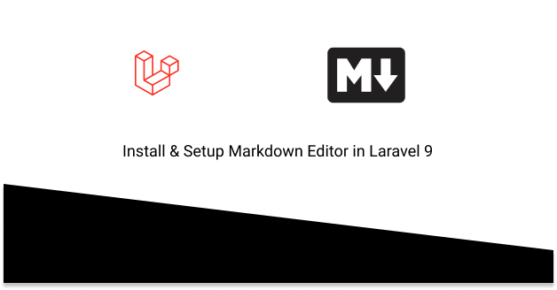 install & setup markdown editor in laravel 9