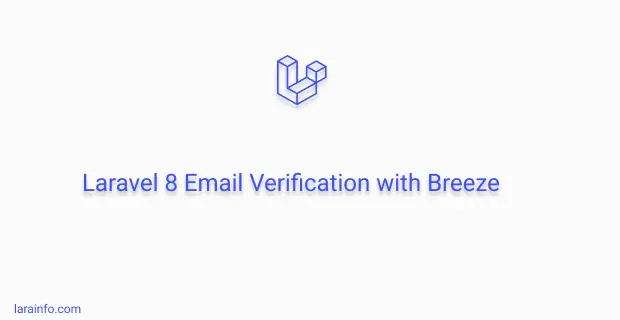 laravel 8 email verification with breeze