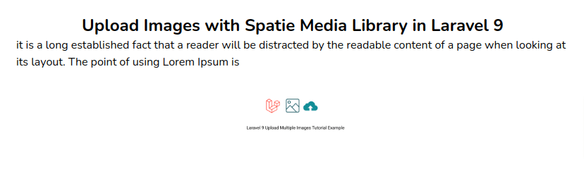 laravel 9 show Images with spatie media library