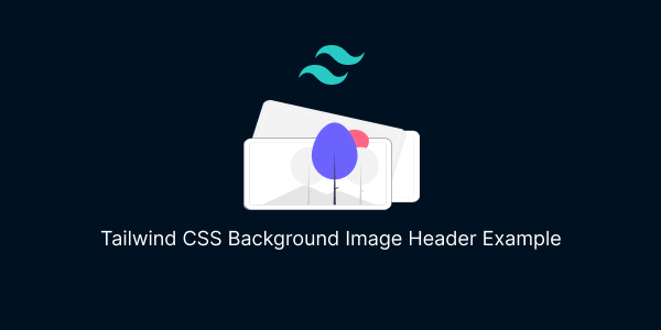 tailwind css background image header example