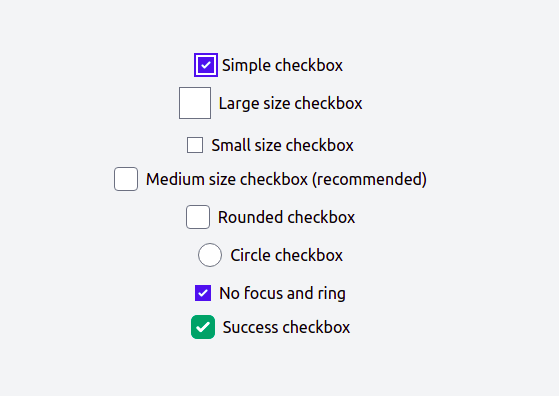 Tailwind CSS Checkbox Form Examples