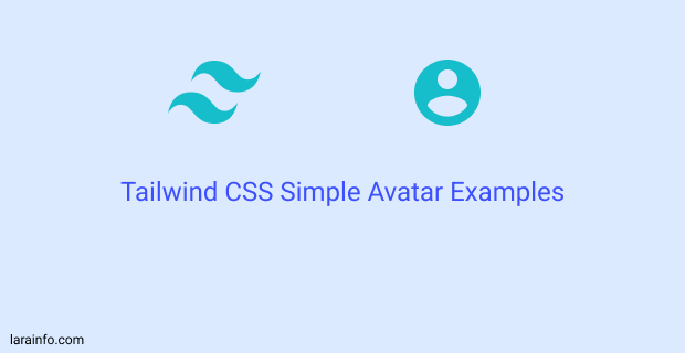 tailwind css simple avatar examples