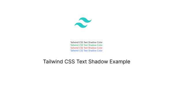tailwind css text shadow example