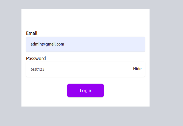 Alpine js hide show Password with Tailwind CSS  Example v3