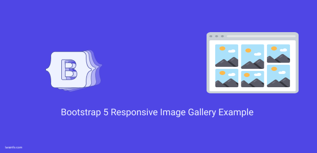 bootstrap 5 responsive image gallery example