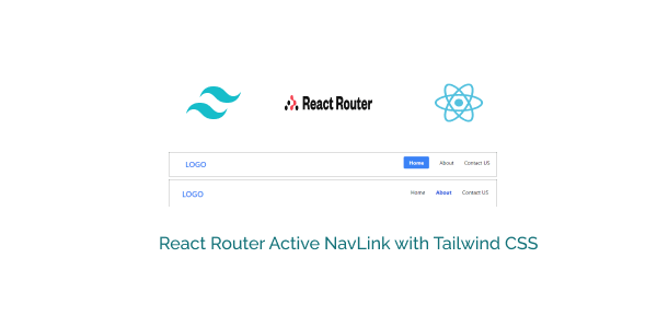 react router active navlink with tailwind css