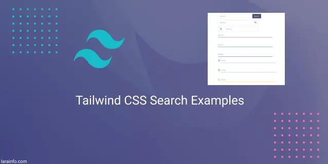 tailwind css search examples