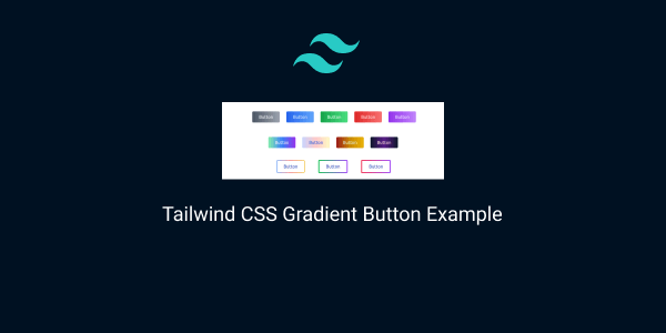tailwind css gradient button example