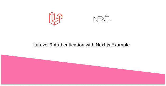 laravel 9 authentication with next js example