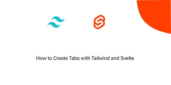 how to create tabs with tailwind and svelte