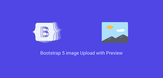 bootstrap 5 image upload with preview