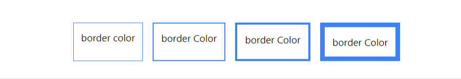tailwind css simple border color