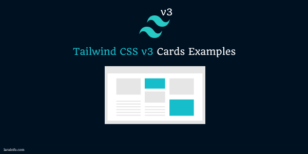 tailwind css v3 cards examples