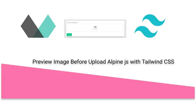 preview image alpinejs with tailwind css