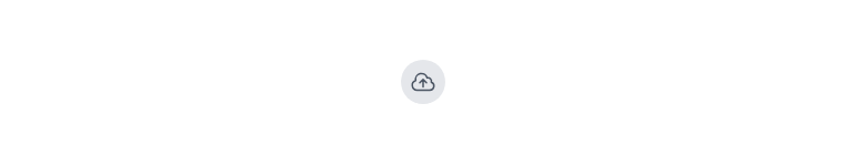 file upload icon button only