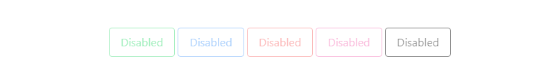 tailwind outlined disabled buttons