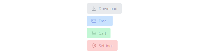 tailwind css disabled buttons with icon