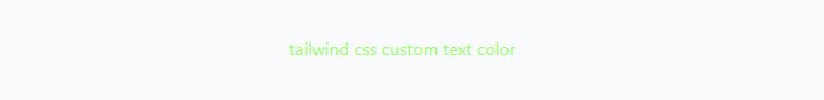 custom text color