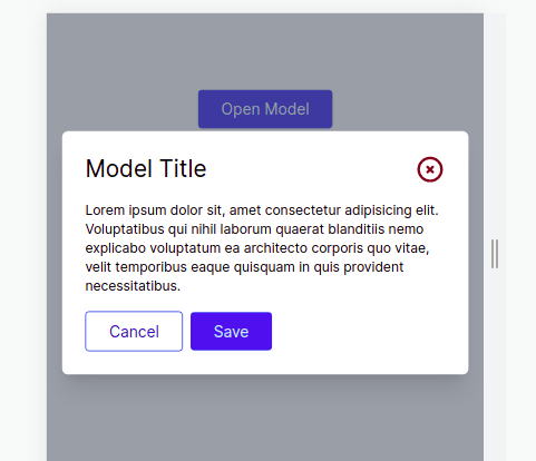 responsive Modal 