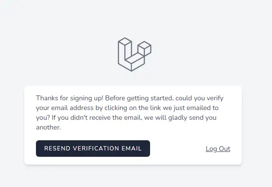 email Verification  button