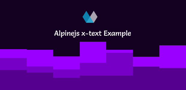 How to Use x-text in AlpineJS