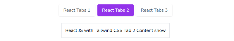 active tabs component