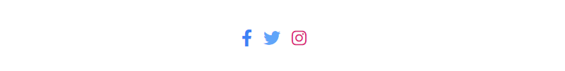 Font Awesome Social Media Icons