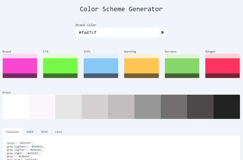 Color Scheme Generator