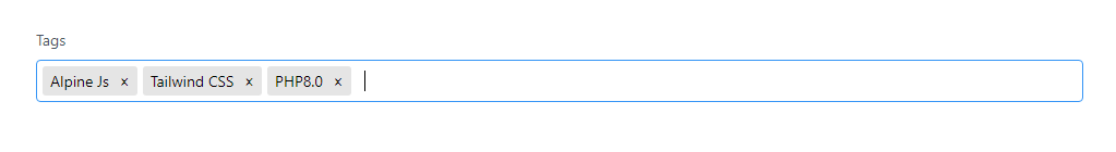 tag input