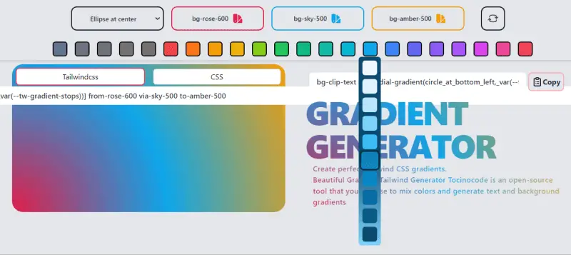 tocinocode Gradient Generator